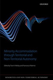 Cover of: Minority Accommodation through Territorial and Non-Territorial Autonomy (Minorities & Non-territorial Autonomy) by 