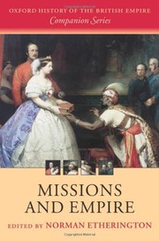 Cover of: Missions and Empire (Oxford History of the British Empire Companion Series)