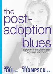 Cover of: The post-adoption blues