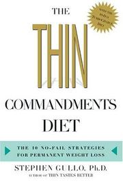 Cover of: The Thin Commandments by Stephen Gullo, Gullo, Stephen