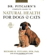 Cover of: Dr. Pitcairn's New Complete Guide to Natural Health for Dogs and Cats by Richard H. Pitcairn, Susan Hubble Pitcairn