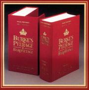Cover of: Burke's Peerage and Baronetage (106th ed)