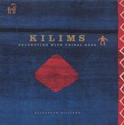 Cover of: Kilims by Elizabeth Hilliard