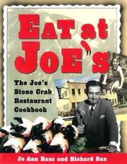 Eat at Joe's by Jo Ann Bass, Richard Sax
