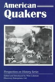 Cover of: American Quakers by edited and introduced by Wim Coleman.