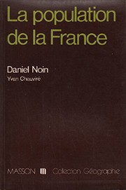 Cover of: La population de la France