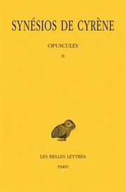Cover of: Tome V : Opuscules II (Collection Des Universites de France Serie Grecque) (French Edition)