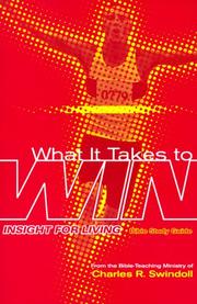 Cover of: What It Takes to Win