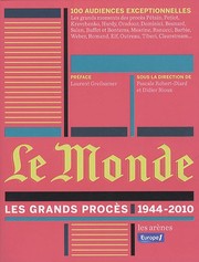 Le Monde Les Grands Proces 194     Fl by Pascale Robert-Diard, Didier Rioux