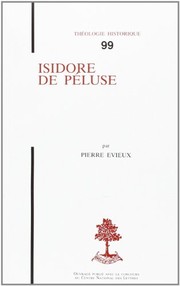 Cover of: Isidore de Péluse by Pierre Evieux