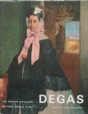 Cover of: Edgar Degas by Edgar Degas