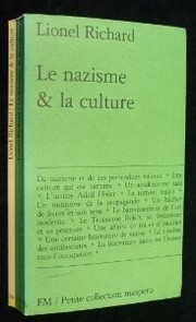 Cover of: Le nazisme et la culture by Lionel Richard