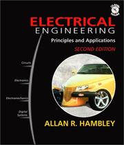 Cover of: Electrical Engineering by Allan R. Hambley, Allan R. Hambley