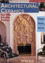 Cover of: Architectural Ceramics for the Studio Potter: Designing * Building * Installing (A Lark Ceramics Book)