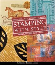 Cover of: Stamping with Style by Katherine Duncan Aimone