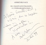 Cover of: André Delvaux: de l'inquiétante étrangeté à l'itinéraire initiatique