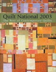 Cover of: Quilt National 2003: The Best of Contemporary Quilts (Quilt National)