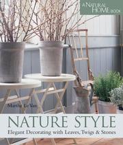 Cover of: Nature Style by Marthe Le Van, Marthe Le Van