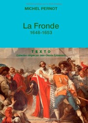 Cover of: La Fronde : 1648-1653