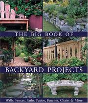 Cover of: The Big Book of Backyard Projects: Walls, Fences, Paths, Patios, Benches, Chairs & More