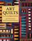 Cover of: Art quilts