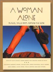 Cover of: A woman alone by edited by Faith Conlon, Ingrid Emerick, and Christina Henry De Tessan.