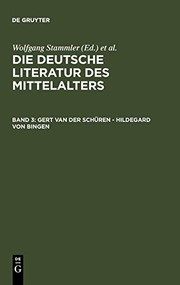 Cover of: Gert van der Schüren - Hildegard von Bingen (German Edition) by 