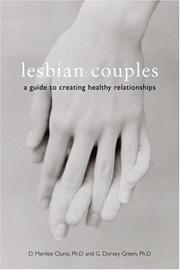 Cover of: Lesbian Couples by D.Merilee Clunis, G. Dorsey Green