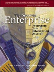 Cover of: The Secured Enterprise: Protecting Your Information Assets