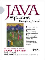 JavaSpaces Example by Example by Steven L. Halter