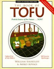 Cover of: The book of tofu by Shurtleff, William