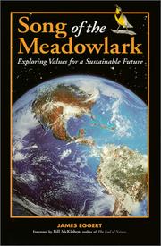Cover of: Song of the meadowlark: exploring values for a sustainable future