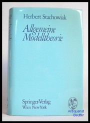 Cover of: Allgemeine Modelltheorie