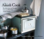Cover of: The Amish Cook by Elizabeth Coblentz, Kevin Williams