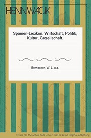 Cover of: Spanien-Lexikon: Wirtschaft, Politik, Kultur, Gesellschaft
