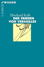 Cover of: Der Frieden von Versailles by Eberhard Kolb