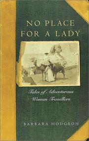 Cover of: No Place for a Lady | Barbara Hodgson