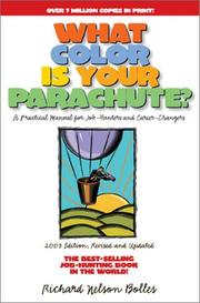 Cover of: What Color Is Your Parachute 2003: A Practical Manual for Job-Hunters and Career (What Color Is Your Parachute)