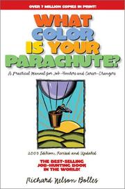 Cover of: What Color Is Your Parachute? 2003: A Practical Manual for Job-Hunters & Career-Changers (What Color Is Your Parachute)
