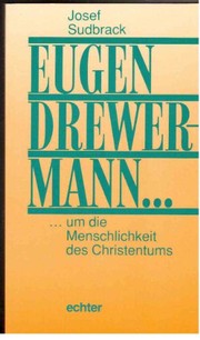 Cover of: Eugen Drewermann by Josef Sudbrack