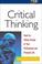 Cover of: Critical Thinking