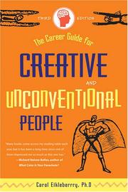 Cover of: Career Guide for Creative and Unconventional People (Career Guide For...) by Carol Eikleberry