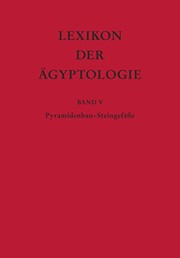 Cover of: Lexikon Der Agyptologie (German Edition)