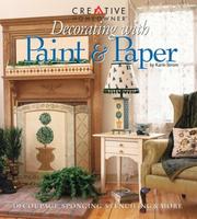 Cover of: Decorating with paint & paper