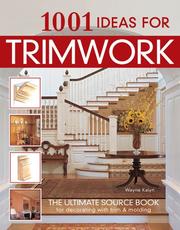 Cover of: 1001 Ideas for Trimwork (1001 Ideas)