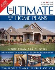 Cover of: The Ultimate Book of Home Plans | The Editors of Homeowner