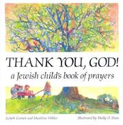 Cover of: Thank You, God!: A Jewish Child's Book of Prayers (Shabbat)