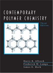 Cover of: Contemporary polymer chemistry. by H. R. Allcock