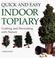 Cover of: Quick & easy indoor topiary