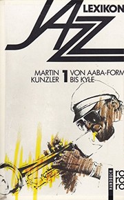 Cover of: Jazz-Lexikon by Martin Kunzler